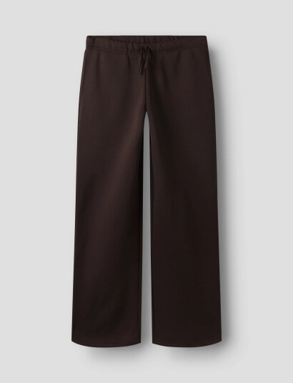 LMTD Nlfrenar Lw Bru Wide Sweat Pant Brown 164