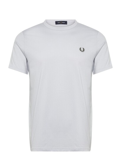 Fred Perry Ringer T Shirt Blue L Fred Perry Ringer T Shirt Blue L