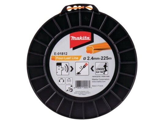 Makita E 01812 Hekketrimmersnor Oransje 225 m 1 stykker Makita E 01812 Hekketrimmersnor Oransje 225 m 1 stykker