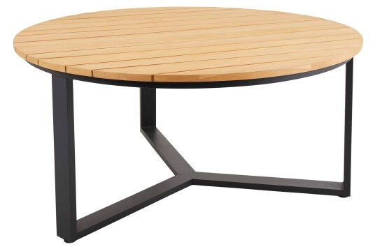 Brafab Laurion spisebord Teak/svart 150 cm Natur