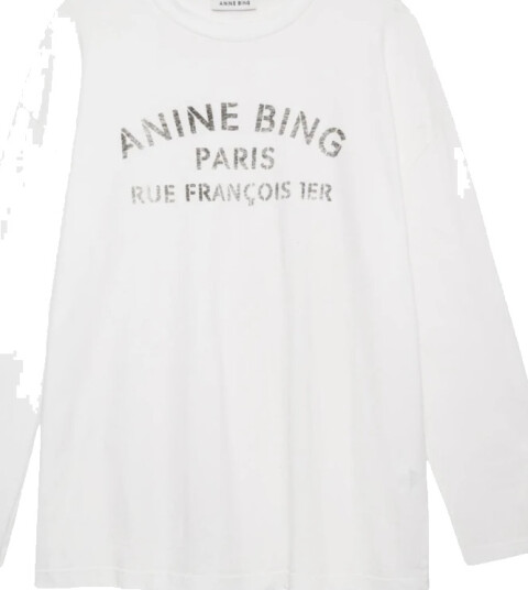 Anine Bing Dame Topper Hvit S,