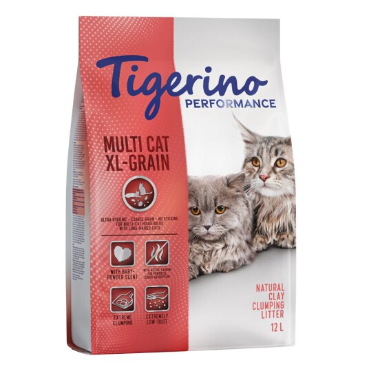Tigerino Performance Multi Cat Xl-Grain 2 X 12 L