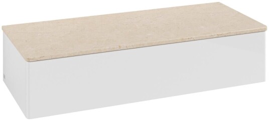Villeroy & Boch Villeroy & Boch Antao Sideskap 120x50x26,8 cm u/lys Hvit/Crème