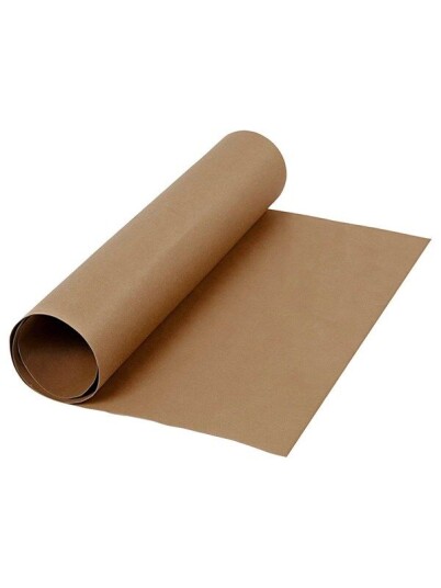 Creativ Company Faux Leather Paper Dark brown 1mtr.