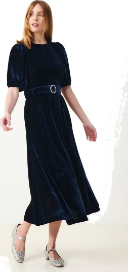 Jumperfabriken Kjole Constance Dress Blå