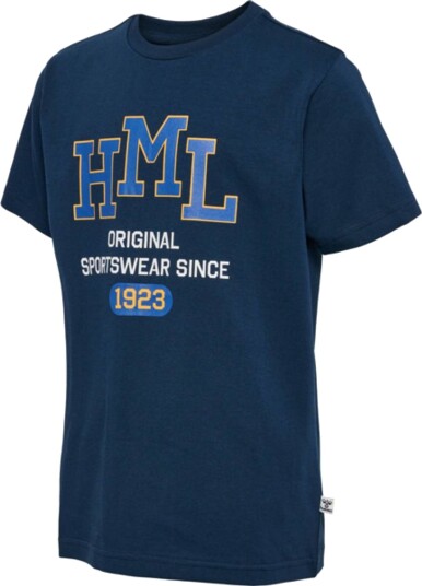 Hummel Lucas T Shirt S/S Dress Blues (152 / 12 år)