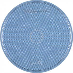 Hama Midi Perleplate Rund Stor Transparent 15cm Hama Midi Perleplate Rund Stor Transparent 15cm