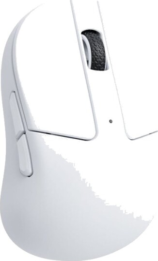 Keychron M4 Mus Ergonomisk Optisk 5 Knapper Bluetooth 5.3 Usb C Hvit