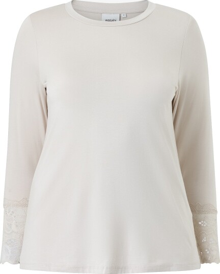 Wasabiconcept T skjorte Wa Stella 24 Beige