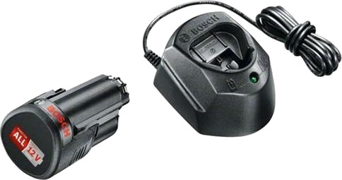 Bosch 12V DIY Startsett med 2x1,5Ah Batterier og Lader Bosch 12V DIY Startsett med 2x1,5Ah Batterier og Lader