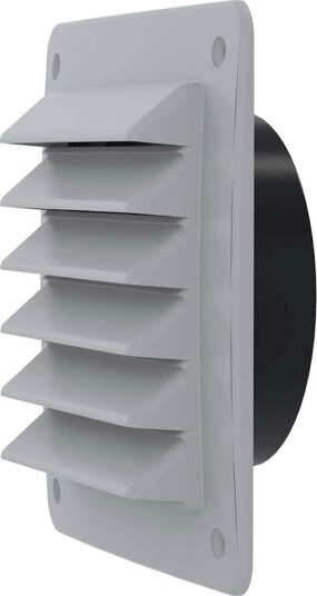 Ventilrist Fresh Plast med Stuss Grå