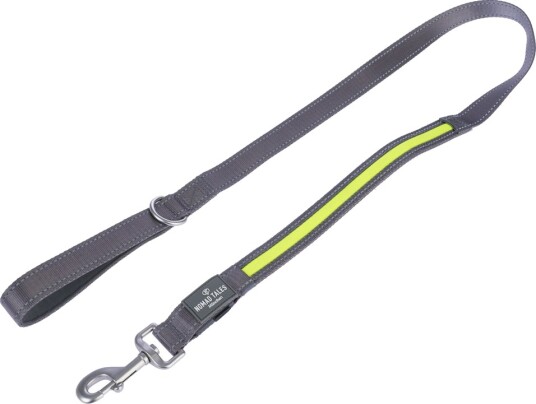 Nomad Tales Spirit Usb Led-Bånd I Neongult Og Grått 120 cm Lang 25 Mm Breit