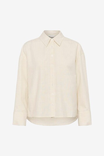 My Essential Wardrobe Skjorte mwLennie Boxy Hvit