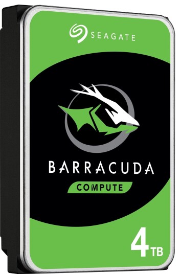 Seagate BarraCuda 3.5" intern harddisk 4 TB Seagate BarraCuda 3.5" intern harddisk 4 TB