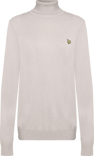 Lyle & Scott Cotton Merino Turtleneck Jumper Cream S Lyle & Scott Cotton Merino Turtleneck Jumper Cream S
