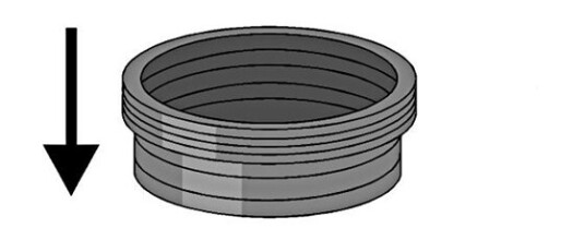 Girpi 52mm x 50mm sealing ring fria - ht-pp