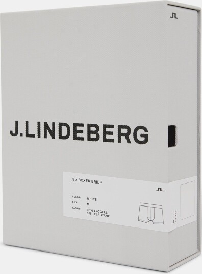 J.Lindeberg 3-pack Bridge Lyocell Boxer White J.Lindeberg 3-pack Bridge Lyocell Boxer White