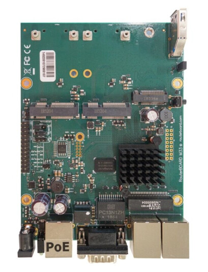 MikroTik RBM33G Intern Ruter med 3 Gigabit LAN og 880MHz Prosessor MikroTik RBM33G Intern Ruter med 3 Gigabit LAN og 880MHz Prosessor