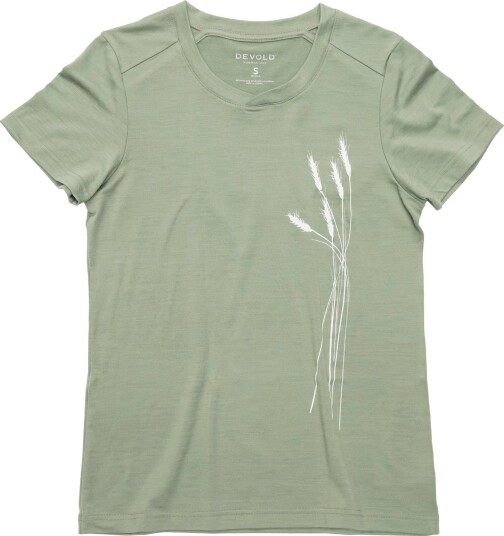 Devold Women"s Premium "Oats" Tee Fog M