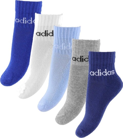 adidas Sport Performance   Ankelsokker Kids Lin Ank 5 pakning   Blå