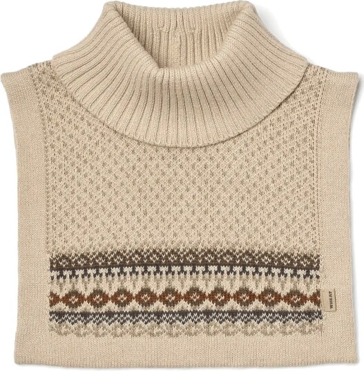 Wheat Jacquard Neckwarmer Stoffe BROWN One Size