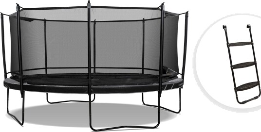 Trampoline North Legend Oval / 4,2 m x 2,9 m / Trampoline + Stige