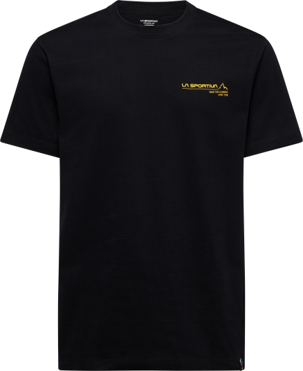 La Sportiva T-skjorte Since 1928 Herre Svart/Gul L