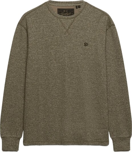 Superdry Classic Slub Waffle Top Khaki green S