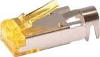 Hirose Tm31p-Tm-88P(01), Rj-45, Gult, Cat6a, Gull, 125 V, 1 A