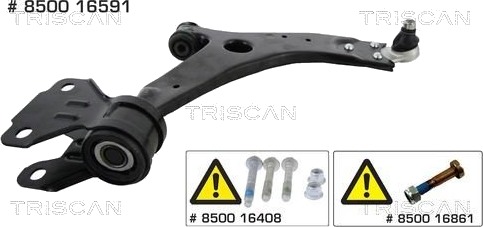 TRISCAN 8500 16591 Bærearm