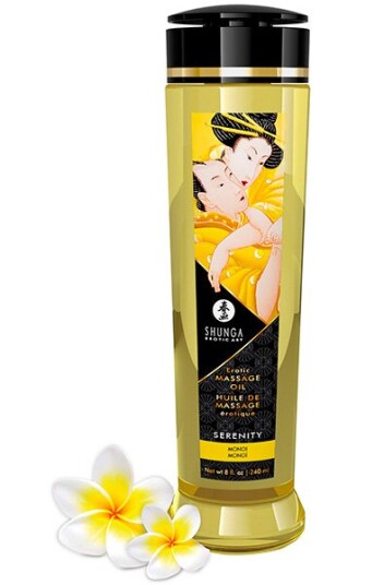 Shunga Massage Oil Serenity Monoï 240ml Shunga Massage Oil Serenity Monoï 240ml