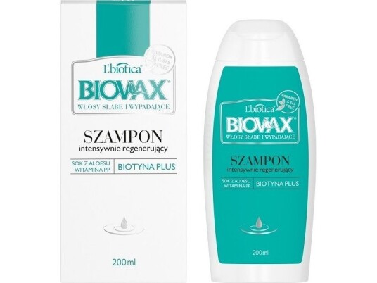 L`Biotica Biovax Intensivt Regenererende Sjampo Svakt Og Fallende Hår 200Ml