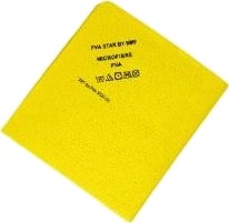 Mikrofiberklut Pva Star L38xb35 Cm Gul 5 Stk/Pk