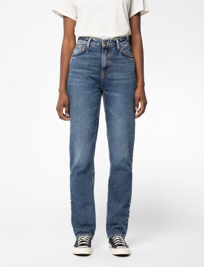 Nudie Jeans Lofty Lo Far Out Blue 25 x 32