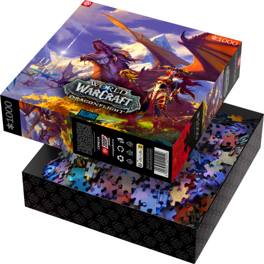 GOODLOOT World of Warcraft Dragonflight Alexstrasza Puzzle 1000