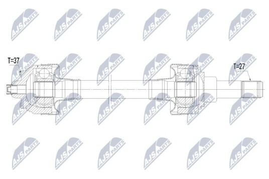 Nty Drivaksel NTY NPW BM 239