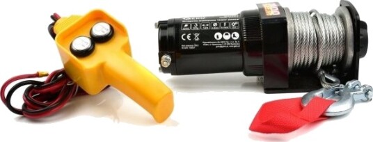 Geko Elektrisk Vinsj 12V 2000Lb 2