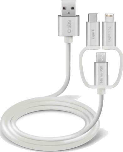Sbs Tecableusbip531w 1,2 M Usb A Micro-Usb A Hvit