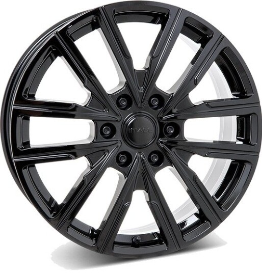 Image Adventure G.Blk 7.5 x 17 CB100,10 ET30 6/139.7 7.5 x 17