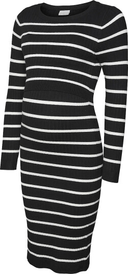 Mamalicious Mlnewsiv June Ls Uk Knit Dress 2F A Noos Black XXL Mamalicious Mlnewsiv June Ls Uk Knit Dress 2F A Noos Black XXL