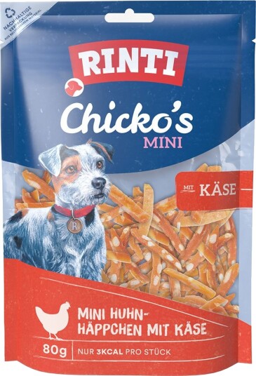 Rinti Chicko'S Mini & Ost Kylling 80 G