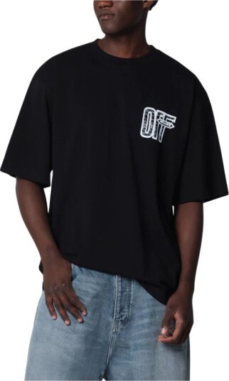 Off White Herre Topper Svart S,