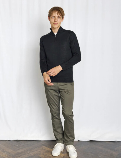 Bruun & Stengade Bs Pelle Regular Fit Knitwear - Black - L Bruun & Stengade Bs Pelle Regular Fit Knitwear - Black - L