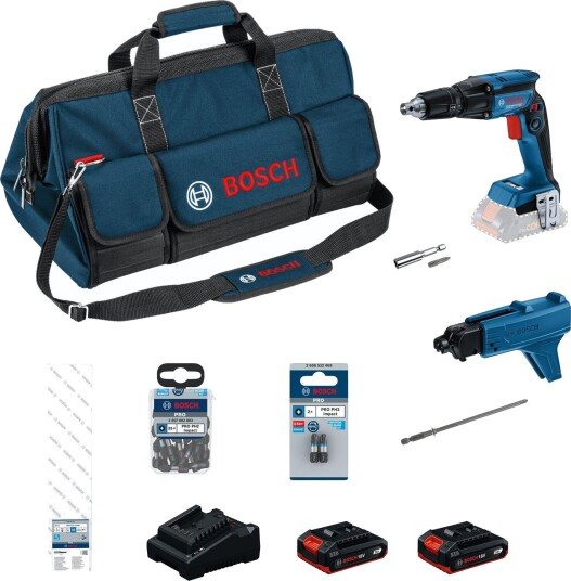 Bosch Borskrutrekker 18 v 18 v, Inkludert 2 × 2.0 ah Batterier
