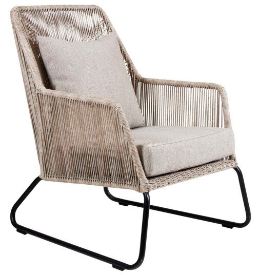 Brafab Midway lenestol Beige med beige pute Beige Brafab Midway lenestol Beige med beige pute Beige