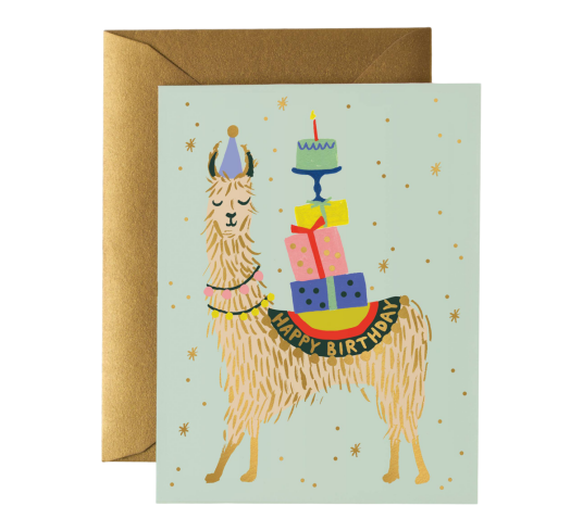 Rifle Paper Co. Kort Lama