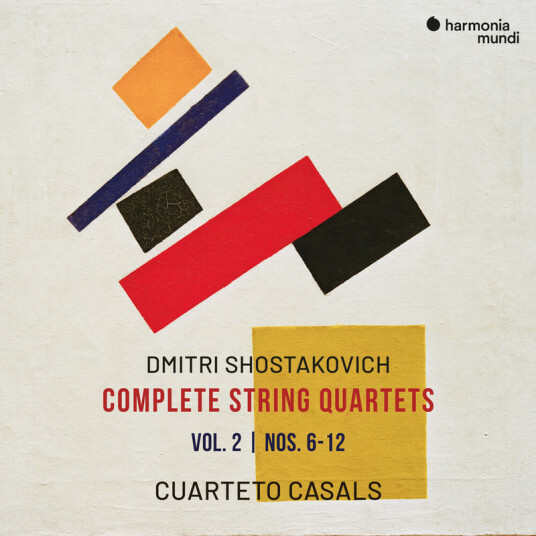 Cuarteto Casals Shostakovich: Complete Str Qrts Vol.2 Nos. 612 CD