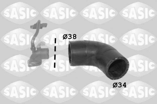 ladeluftslange SASIC 3334040 ladeluftslange SASIC 3334040