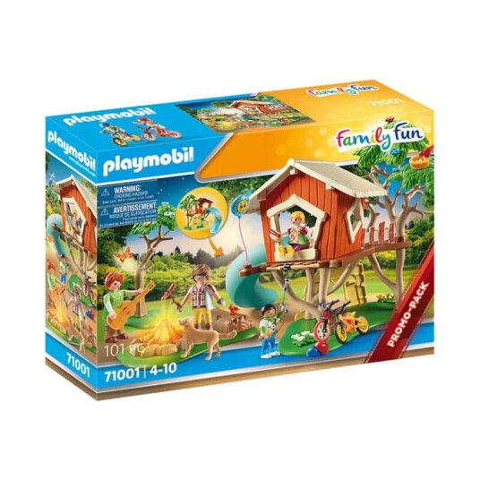 Playmobil Family Fun Eventyrtrehytte Med Sklie 71001