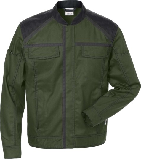 Fristads Jacka 4555 Stfp Militärgrön/svart 4xl Fristads Jacka 4555 Stfp Militärgrön/svart 4xl